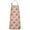 Pink Flower Fairy, variant on Pink Flower Fairy Pattern Apron-Garden Aprons for Women with Pockets-Cotton Linen Waterproof Kitchen Cooking Gardening Aprons Adjustable for Kitchen,Cooking,BBQ and Salon 33x27 Inch