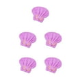 thumbnail image 3 of Wosthever Gorro de ducha para mujer, gorro de baño de microfibra grueso absorbente de agua, envolturas suaves para SPA, accesorio de toalla para Type2 NO2, 3 of 6
