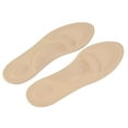 thumbnail image 2 of Plantillas para zapatos Jadeshay de esponja color Beige para masajes, 2 of 7