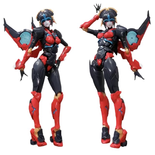 Figura de acción Original de Anime Transformers Windblade, traje móvil, juguetes para niñas, adornos de modelos coleccionables, regalo para niños, 16cm Fivean unisex
