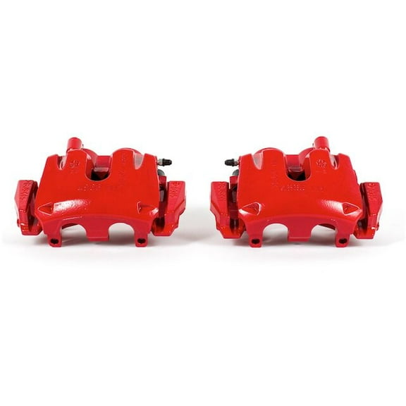 Front Brake Caliper Set - Compatible with 2012, 2014 - 2017 Jeep Grand Cherokee 2015 2016