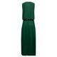 thumbnail image 5 of ICHUANYI Clearance Fashion Women's Sexy Summer Casual Sleeveless Round Neck Solid Fork Opening Dress(Army Green, S) ICHUANYI WER2023080712221, 5 of 5