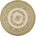 thumbnail image 3 of Safavieh Courtyard Dorian Oriental Indoor/Outdoor Area Rug, Cream/Green, 6'7" x 6'7" Round, 3 of 9