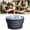 B, variant on Clearance! Soovim Indoor Pots Planting Pots Outdoor with Modern Farmhouse Design for Indoor and Balcony Homes â Lightweight Ceramic Core with and Easy Clean Finish