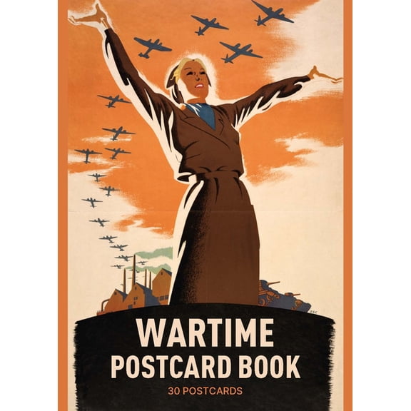 Wartime Postcard Book, (Paperback)