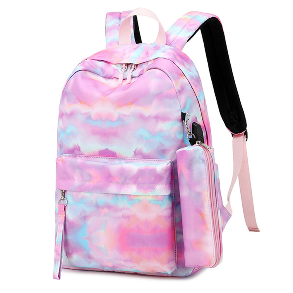 Lowestbest Backpack for Girls Teens, Canvas School Backpack Set, Bookbags+Lunch Bag+Pencil Case, 3 Bags in 1 Lowestbest Backpack for Girls Teens, Canvas School Backpack Set, Bookbags+Lunch Bag+Pencil Case, 3 Bags in 1