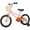 Peach, variant on Hykolity Kids Bike Boy Girl Bicycle 16 inch for Children Age 4-7 Years Old Height 41-53 in Child Sport Bike includes Training Wheel Basket Peach Pink