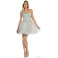 thumbnail image 1 of One Shoulder Homecoming Queen Dress, 1 of 3