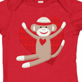 thumbnail image 4 of Inktastic Hug Sock Monkey Boys or Girls Baby Bodysuit, 4 of 5