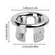 thumbnail image 2 of Bewildely 6 piezas de anillos de cubierta de desbordamiento de fregadero de estilo moderno de oficina, orificio para lavabo de baño, inserto de Accesorios de baño Hueco, 2 of 6