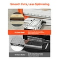 thumbnail image 4 of VEVOR 12 inch Vinyl Floor Cutter, 12mm Thick Laminate Flooring Cutter with Upgraded Labor-Saving Aluminum-Alloy Lever, Telescoping Support Plate, Cuts Certain Engineered Wood, LVT, VCT, SPC, LVP, WPC, 4 of 9