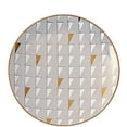 thumbnail image 3 of Lenox Trianna White Salad Plate, Gold, 3 of 3