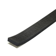 M-D Building Products 43155 1/4 in. x 1 in. x 10 ft. Black Sponge Window Seal for Medium Gaps