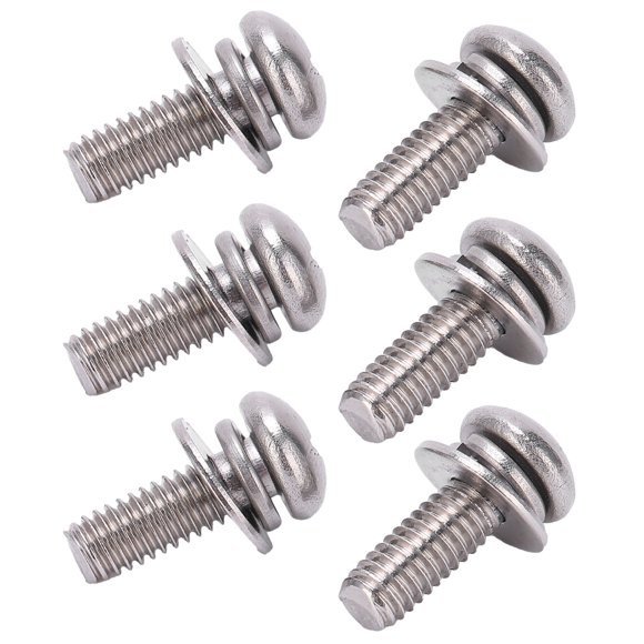 Cross Pan Head Screws, Round Screw Pan Head Delicate 0.5in Tapping 100Pcs For Furniture