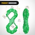 thumbnail image 3 of Nilight Quick Release S-Tow Shackle Hook – Heavy Duty Off-Road Recovery Hook, Fits Winch Rope & Recovery Strap, 11,000 LBS Working Load, for Jeep, SUV, ATV, Trailers, Forged Steel, Green, 3 of 6