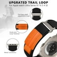 thumbnail image 3 of Ultra-Durable Trail Loop Nylon Band for Apple Watch - Compatible with 49mm-38mm iwatch Models - Stylish Wristbands for Men and Women - Ideal for Apple Watch Series 9, 8, 7, 6, 5, 4, 3, 2, SE, 3 of 8