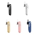 thumbnail image 2 of D5 Bluetooth 4.1 Auricular con gancho para la oreja con micrófono HD Auriculares inalámbricos para automóvil para tableta con teléfono inteligente Advancent DZ3639-01B, 2 of 2