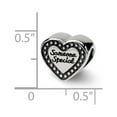 thumbnail image 2 of 925 Sterling Silver Reflections Someone Special Bead; for Adults and Teens; for Women and Men, 2 of 2