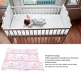 thumbnail image 3 of Revestimiento De Cuna Transpirable, Listones A Los Lados Y Cunas Con Respaldo Sólido Anti Parachoques Seguro Lado De La Cama Cojín De Protección De Envoltura Suave, 3 of 7