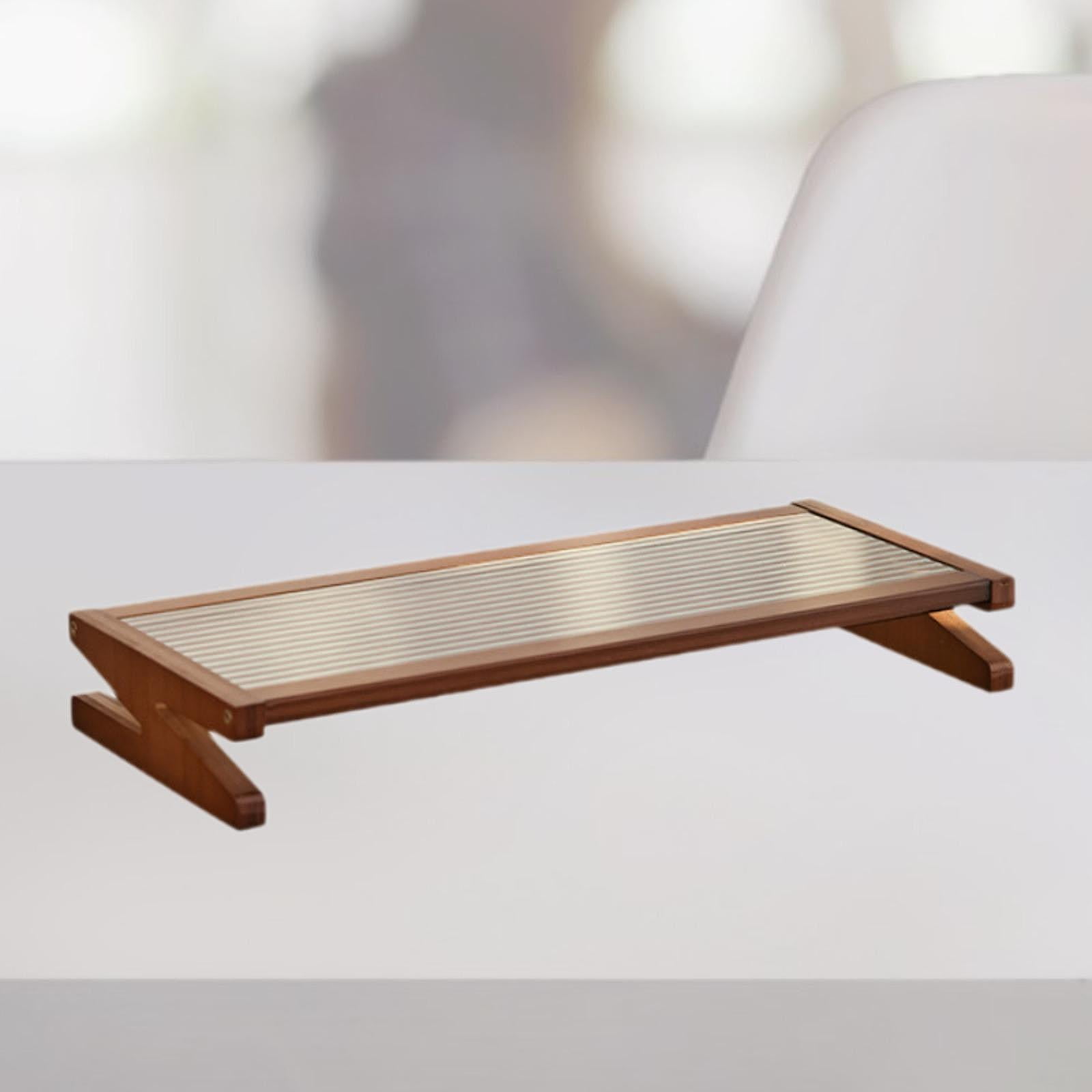 Wzmzjy Desktop Computer Monitor Stand Riser PC Screen Riser Multifunctional Accessories Height 7 cm