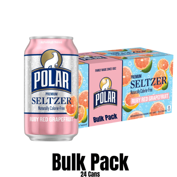Polar Seltzer, Zesty Lime Sparkling Water - 24 Pack (12 fl oz Cans)