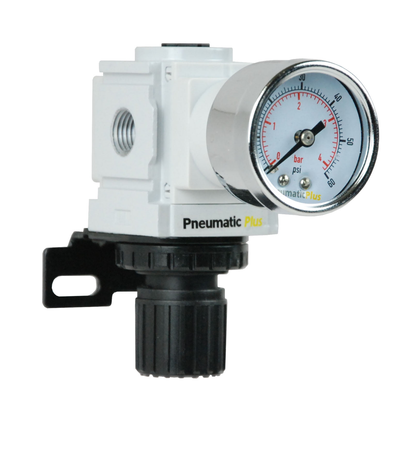 Pneumaticplus Sar4000T-N04Bg Air Pressure Regulator T-Handle 1/2 Npt With Gauge 