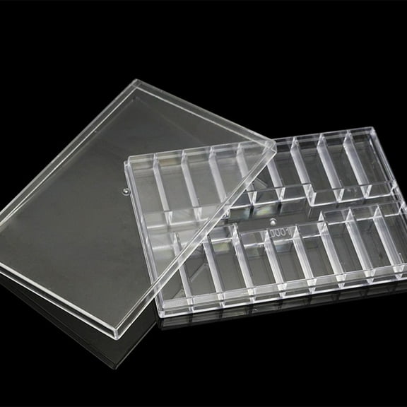 19 Grids Compartment Plastic Storage Box Screw Holder Case Organizer Container