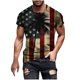 thumbnail image 2 of Tops para hombre, blusas y camisas de manga corta con cuello redondo para hombre, jersey informal de moda con estampado de cuello redondo para hombre, pantalones cortos deportivos para fitness, blusa, 2 of 5