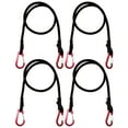 thumbnail image 4 of Cable de bungee de servicio pesado Aleación de aluminio Correa elástica de unión Cordera Cordero Corabinador Cable de ganchos para equipaje para equipaje, 4 of 9