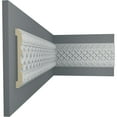 thumbnail image 5 of Ekena Millwork 3 7/8"H x 1/2"P x 94 1/2"L, (1" Repeat), Swindon Chair Rail (2-Pack), 5 of 6
