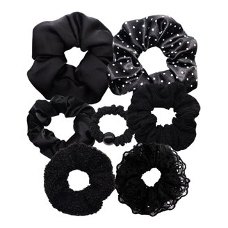MYK Silk 100% Mulberry Silk Large Scrunchies Set Gentle Hair  display picture 1