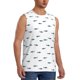 thumbnail image 2 of Balery Cute Shark Camisetas sin mangas para hombre, absorbe la humedad y protege contra el mal olor.-Small, 2 of 7