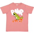 thumbnail image 3 of Inktastic Rawr I'm 2 Baby Tyranosaurus Rex Boys or Girls Toddler T-Shirt, 3 of 5