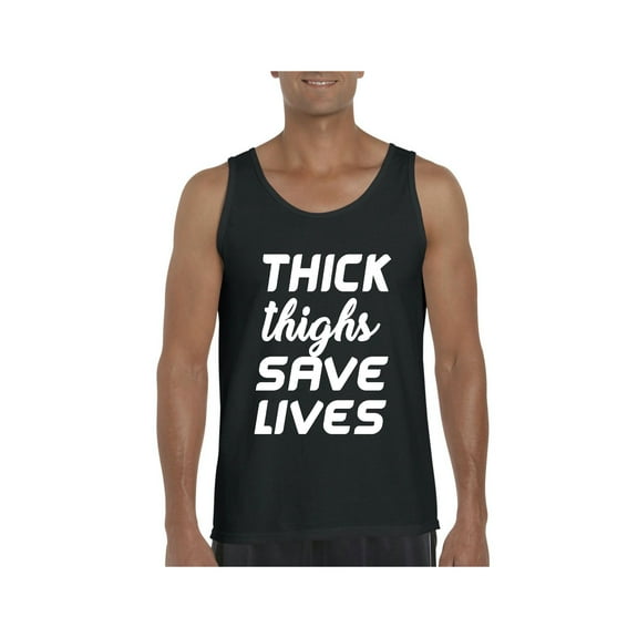 Normal is Boring - Men's Tank Top for Men, up to Men Size 3XL - Thick Thighs Save Lives