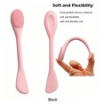 thumbnail image 5 of Facial Cleansing Brush, 2 in 1 Silicone Face Mask Brush & Face Scrubber, For Exfoliating, Massaging, Remove Blackheads, Makeup Skincare Removal, Applicator for Mud, 5 of 5