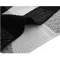 thumbnail image 4 of Ukeler Buffalo Check Rug 3' x 5' - Retro Farmhouse Lattice Area Rugs - Black and White Checkered Plaid Rug for Front Porch/Kitchen/Bedroom, 4 of 7