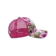 thumbnail image 3 of Gravity Outdoor Co. Island Floral Adjustable Trucker Cap - White/Pink, 3 of 4
