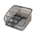 thumbnail image 2 of Soporte organizador de maquillaje Salvador bandejas de tocador compartimento acrílico Gris oscuro, 2 of 7