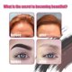 thumbnail image 5 of Juego de marcado de cejas Jaysuing Lazy Makeup Crema para marcar cejas, línea del cabello, crema para cejas natural, resistente al agua y que no se mancha |, 5 of 5