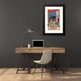thumbnail image 4 of Anny Dollschein 16x24 Black Modern Framed Museum Art Print Titled - Stadtische Buhnen Graz - Design for Romeo and Julia, 4 of 5