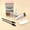 Coffee, variant on Erna 3Colors Eyelash Eyebrow Dye Tint Kit Fast Tint Brow Dye Gel Eyebrow Cream Brow Enhancers Henna Mascara Makeup Tool