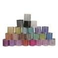 thumbnail image 4 of D-GROEE Rhinestone Napkin Rings, 20 Pieces Napkin Holder Chair Sash Bows, Mesh Bling Diamond Adornment for Place Settings, Wedding Receptions, Dinner or Holiday Parties, Family Gathe, 4 of 7