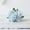 Blue, variant on 5PCS Silk Hydrangea Artificial Flowers Realistic Hydrangea Flowers Bouquet for Wedding Party Office Home Decor