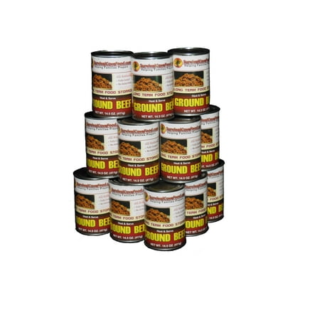 Survival Cave Canned Ground Beef Food-1 case(12cans)-1