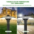 thumbnail image 3 of Chiuer 100W LED Post-top Fixture with Photocell 13000LM Adjustable 3000K 4000K 5000K 100-277V, 3 of 8
