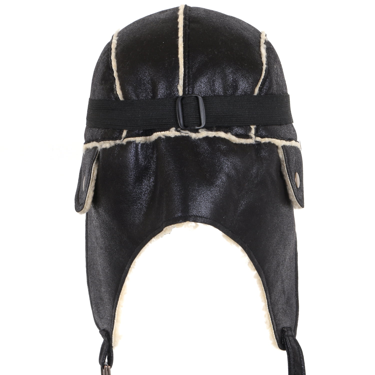 ililily Aviator Hat Winter Snowboard Fur Ear Flaps Trooper Trapper Pilot Goggles