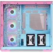 Thermaltake View 380 TG ARGB Bubble Pink Mid Tower Chassis - Mid-tower - Bubble Pink - Tempered Glass, SPCC - 3 x Bay - 4 x 120mm Fan(s) Installed - Mini ITX, Micro ATX, ATX Motherboard Supported -...