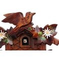 thumbnail image 4 of HerrZeit by Adolf Herr Horloge Coucou - Fleurs Alpine, 4 of 4