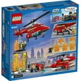 thumbnail image 2 of LEGO City Fire Rescue Helicopter 60281 Toy Building Kit (212 Pieces), 2 of 7