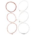 thumbnail image 1 of A108 6Pcs/Set Acoustic  Guitar String 009-045 Inch 6 Strings Guitar Parts Accessories, 1 of 8
